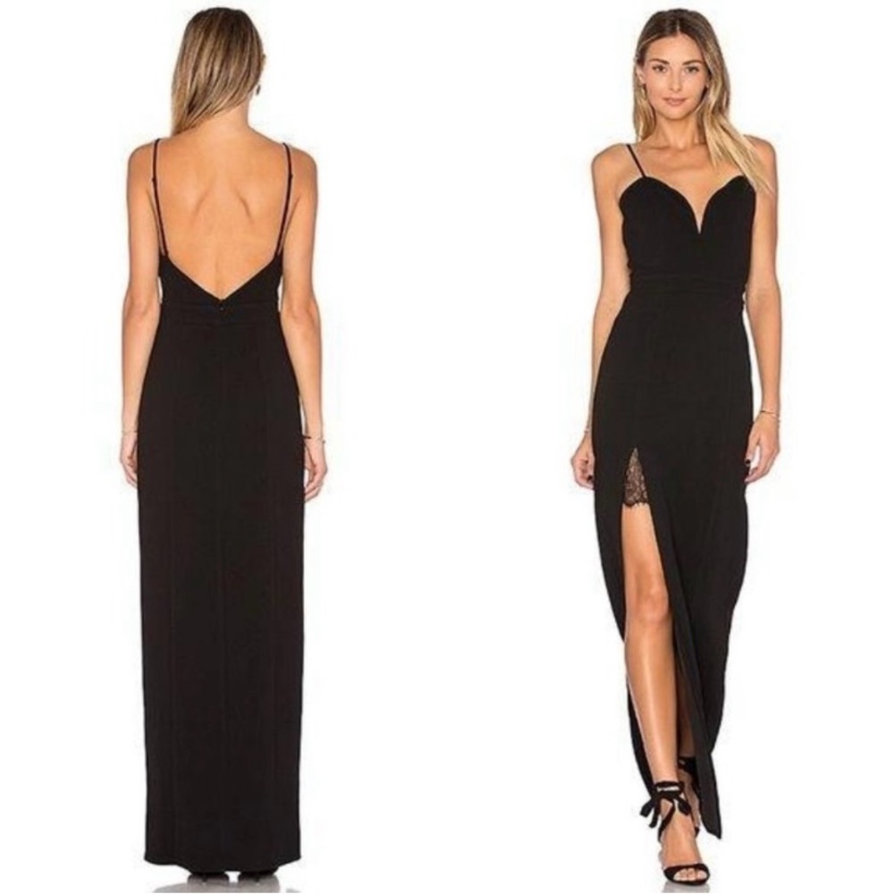 Lovers + Friends Cordoba Black Maxi Dress - Medium